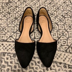A new day black flats